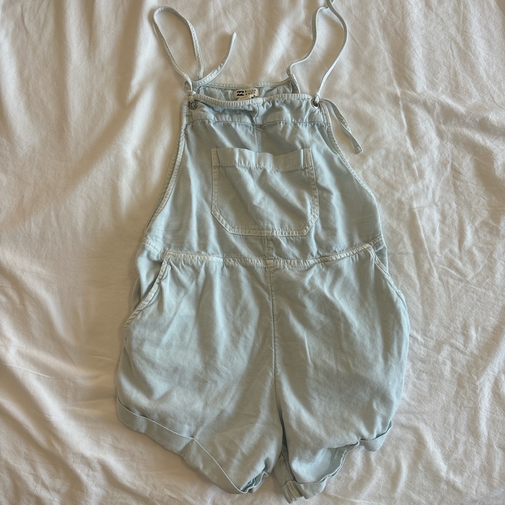Billabong blue shorts overalls